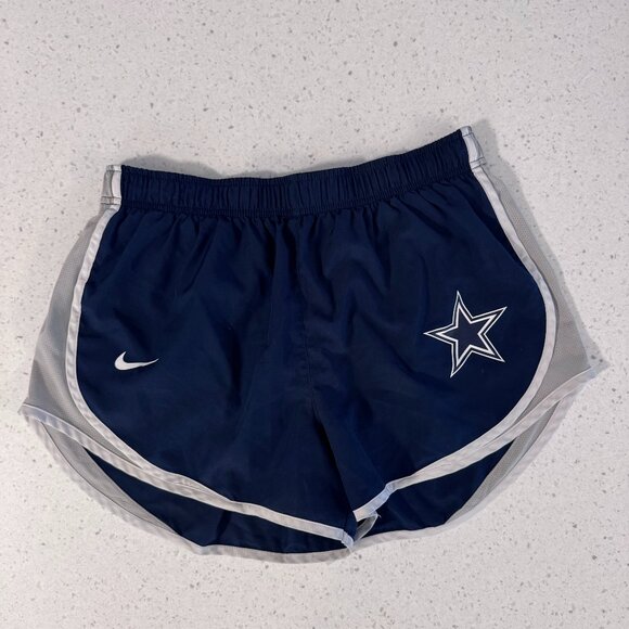 Nike Dallas Cowboys Women's Tempo Performance Shorts - Size Large - Picture 1 of 4